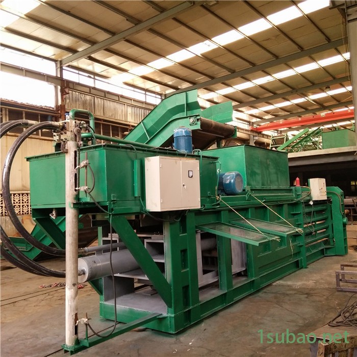 **纸箱打包成型机 废品打包机塑料薄膜打包机 全自动卧式打包机 全自动废纸箱液压打包机图8