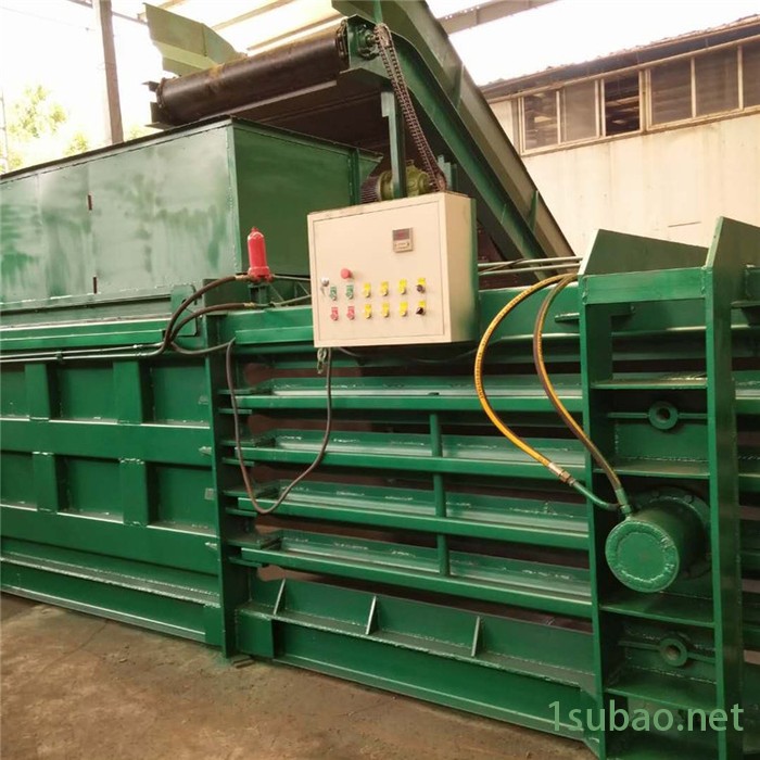 **纸箱打包成型机 废品打包机塑料薄膜打包机 全自动卧式打包机 全自动废纸箱液压打包机图2