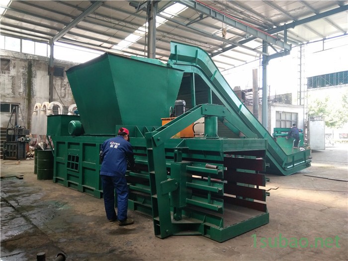 **纸箱打包成型机 废品打包机塑料薄膜打包机 全自动卧式打包机 全自动废纸箱液压打包机图3