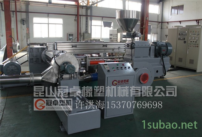 供应冠卓塑机广东省PVC电缆料造粒机/造粒设备/定制加工图3
