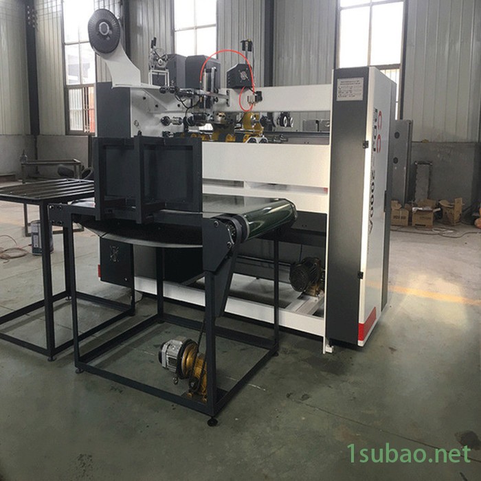 半自动钉箱机 伺服钉箱机 瓦楞纸箱成型机械 定制半自动伺服钉箱机图6