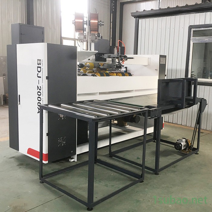 半自动钉箱机 伺服钉箱机 瓦楞纸箱成型机械 定制半自动伺服钉箱机图5