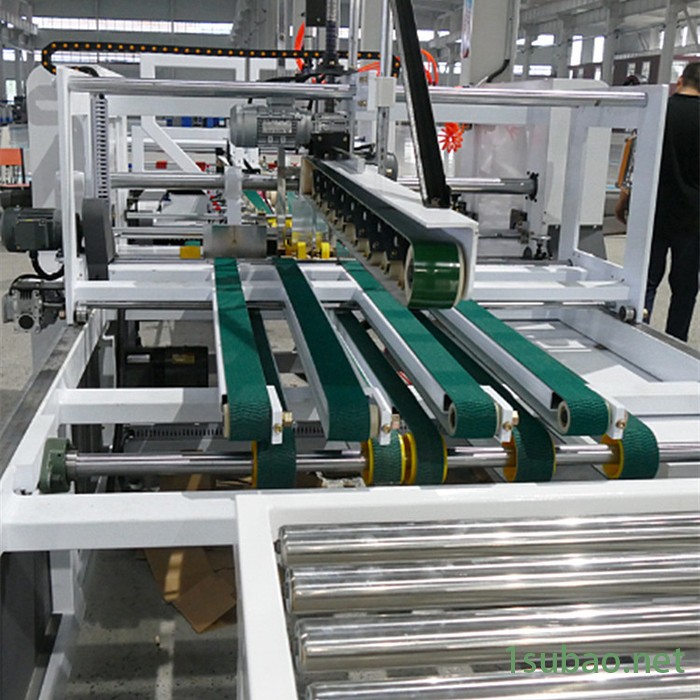 创新2600 全自动粘箱机 瓦楞纸箱成型设备 压合式粘箱机 粘箱机生产厂家 定制纸箱粘箱机图5