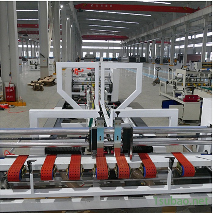 创新2600 全自动粘箱机 瓦楞纸箱成型设备 压合式粘箱机 粘箱机生产厂家 定制纸箱粘箱机图7