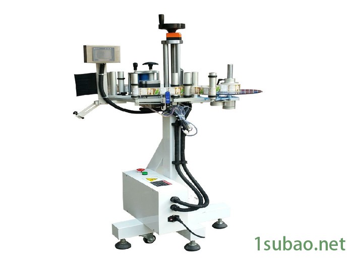 全自动洗衣液贴标机 836全自动侧面流水线标头 薄膜袋成型前贴标机图2