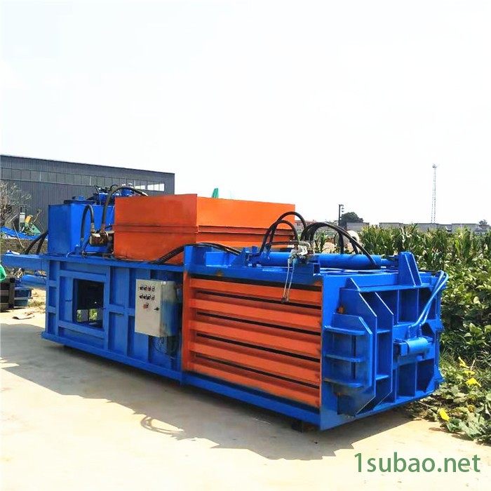 睿迪牌全自动液压打包机 废纸棉花秸秆打包成型设备图3