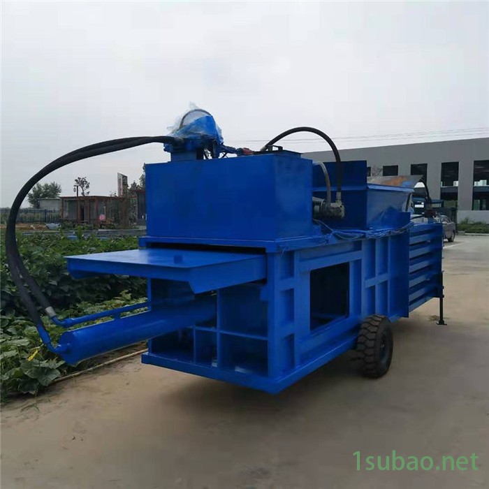 睿迪牌全自动液压打包机 废纸棉花秸秆打包成型设备图7