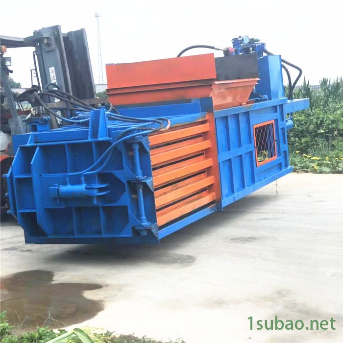 睿迪牌全自动液压打包机 废纸棉花秸秆打包成型设备图6