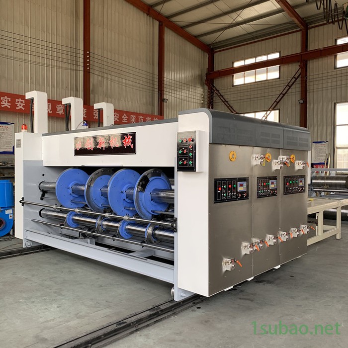 创新1425 水墨印刷机生产厂家 半自动水墨印刷开槽一体机 快递纸箱成型机器 纸箱生产设备图4