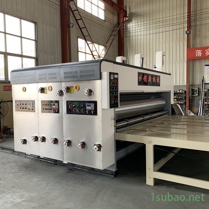 创新1425 水墨印刷机生产厂家 半自动水墨印刷开槽一体机 快递纸箱成型机器 纸箱生产设备图6