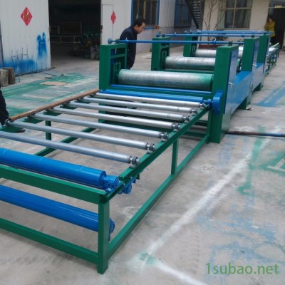 秸秆板材生产设备防火菱镁板制板机低价**中绿色环保一次成型 全自动制板机