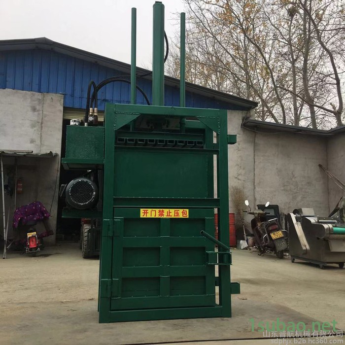 广东全自动废纸打液压包机 环保型垃圾处理压块机 普航塑料薄膜压缩成型图6