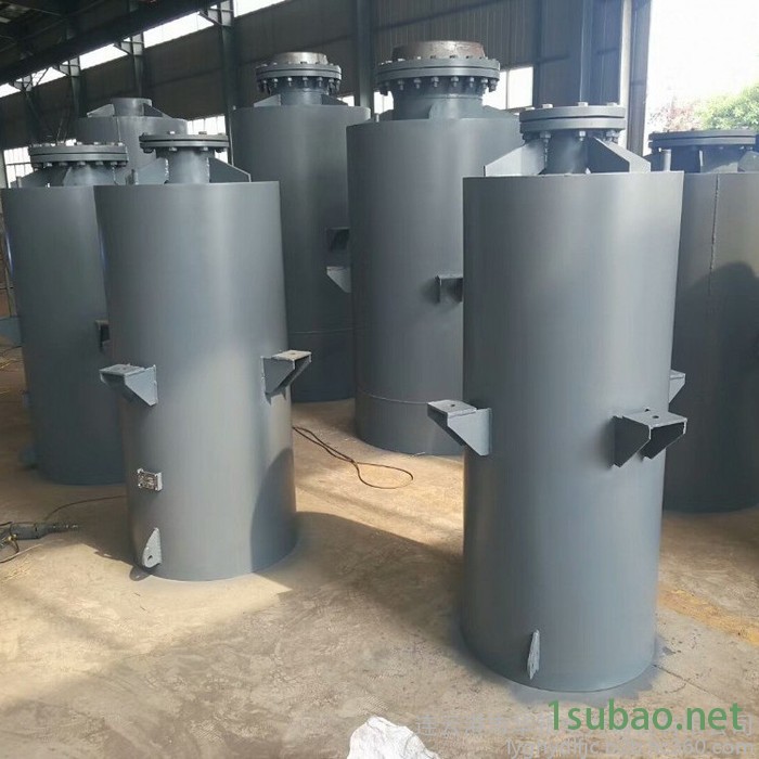 华银销售DN100安全阀排汽消声器 蒸汽消声器 锅炉排气消声器 小孔消声器 复合式消声器图5