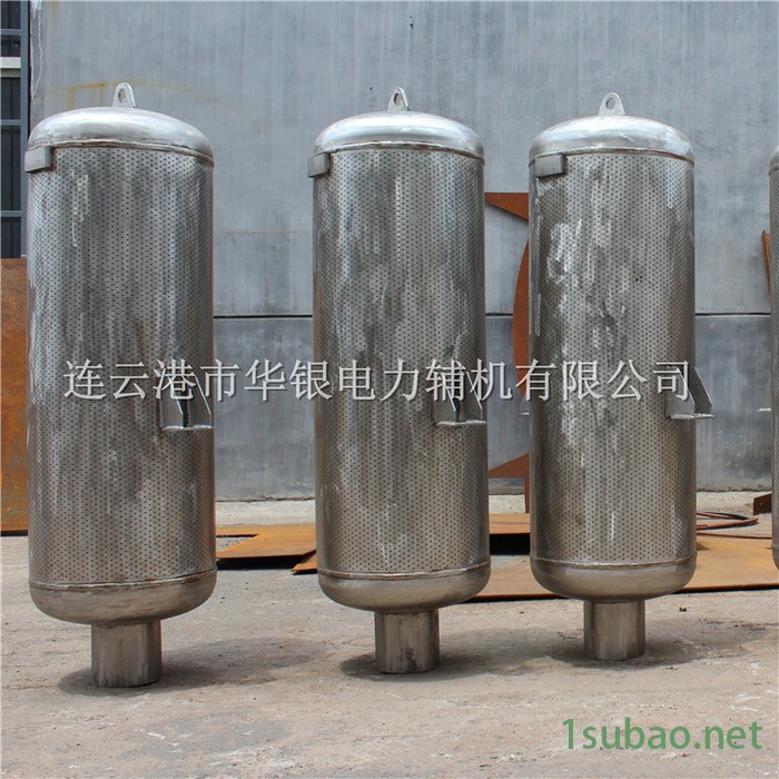 华银销售DN100安全阀排汽消声器 蒸汽消声器 锅炉排气消声器 小孔消声器 复合式消声器图3