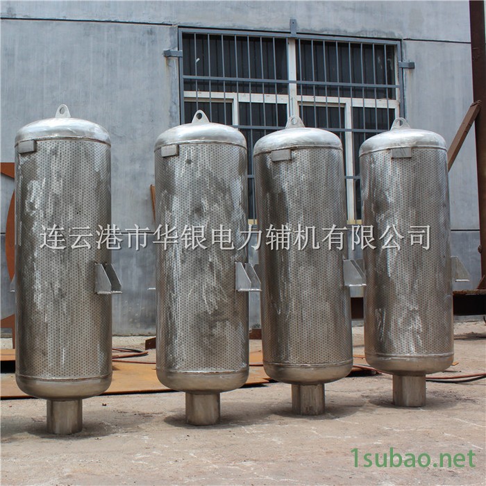 华银销售DN100安全阀排汽消声器 蒸汽消声器 锅炉排气消声器 小孔消声器 复合式消声器图2