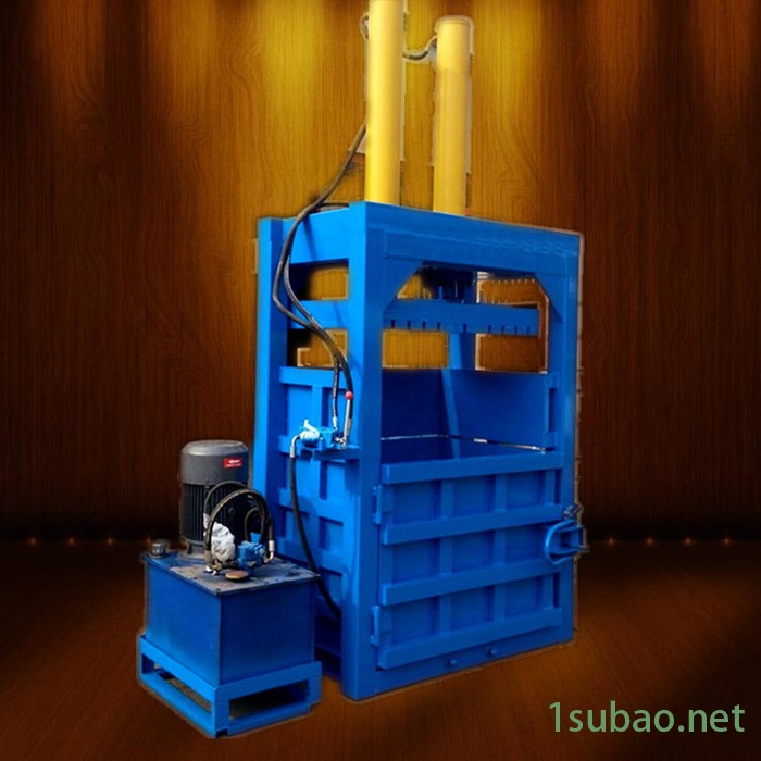 富兴自动翻包纸箱压块机 铁屑铁丝压块成型机 10吨纸箱打包机图2