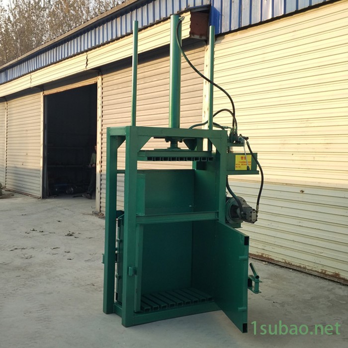 富兴自动翻包纸箱压块机 铁屑铁丝压块成型机 10吨纸箱打包机图7