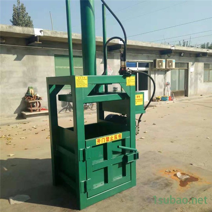 40吨油漆桶压块成型机 自动翻包液压打包机 蛇皮袋吨袋打包机图4