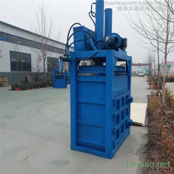 塑料压缩成型机 半自动打包机 华晨立式液压打包机图8