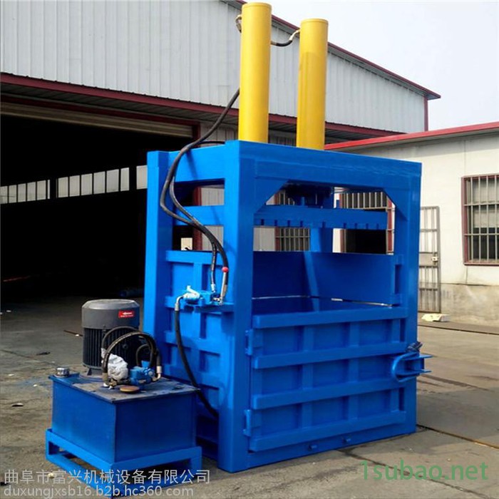 棉花废纸垃圾全自动液压打包机 皮革废料压缩成型液压打捆机图6