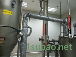 合肥阀门保温套 截止阀保温套  反应釜保温套 设备保温套 安全阀保温套 止回阀保温套 过滤器保温套异形保温反应图2