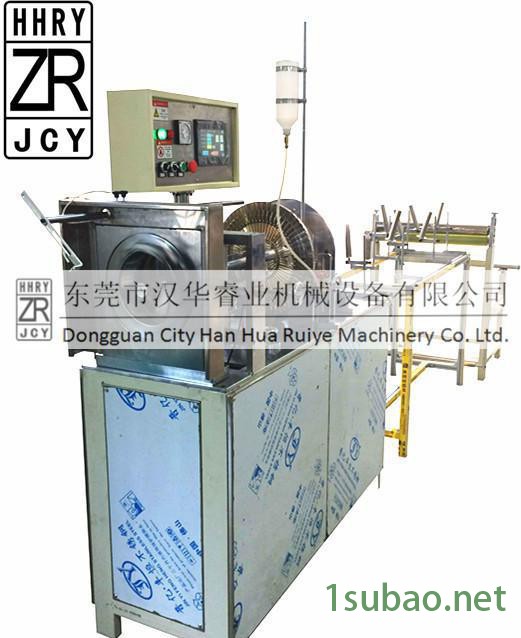 pvc透明圆筒成型机，PET全自动圆筒熔接成型机，全自动刷胶圆筒机图2