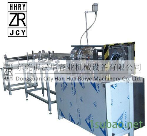 pvc透明圆筒成型机，PET全自动圆筒熔接成型机，全自动刷胶圆筒机图3