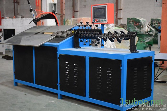 全自动平面线材成型机 钢丝二维成型机 多功能铁丝成型机 弯线打圈机器 铁线成型机 钢丝折弯机图4