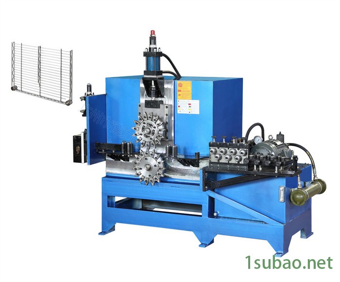 全国联保** 德力设备WFM -6MM全自动液压金属丝波浪成型机 波浪线成型机 铁线成型机 铁线折弯机图6