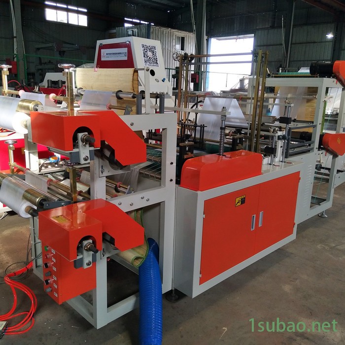 瑞华供应600 超市保鲜袋制袋机 全自动高速连卷平口袋制袋机图5