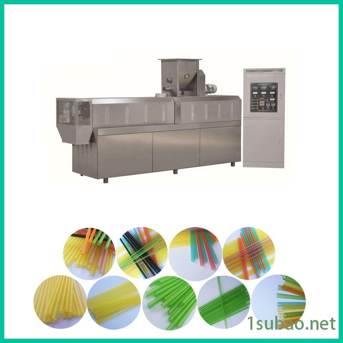 可食用吸管生产线 大米吸管生产线 大米吸管生产设备 单螺杆挤出机 欢迎订购图8