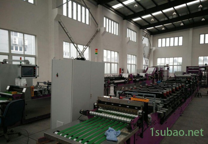 电脑热封切制袋机 平底袋制袋机 全自动方底袋机  制袋机机械厂。图3