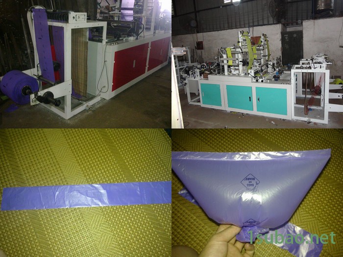 供应厂家专业推荐宠物垃圾袋制袋机 产量高手动换纸管宠物袋制袋机图2