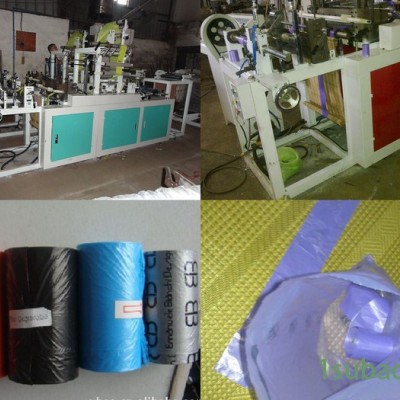 供应厂家专业推荐宠物垃圾袋制袋机 产量高手动换纸管宠物袋制袋机