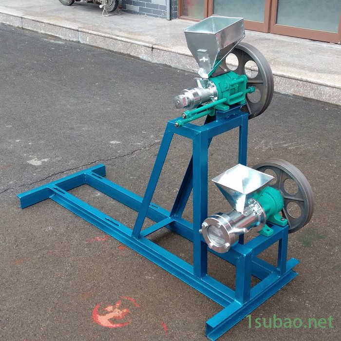 多花型杂粮食品膨化机 特色食品香酥膨化果机 双螺杆挤出机 玉米膨化机图8