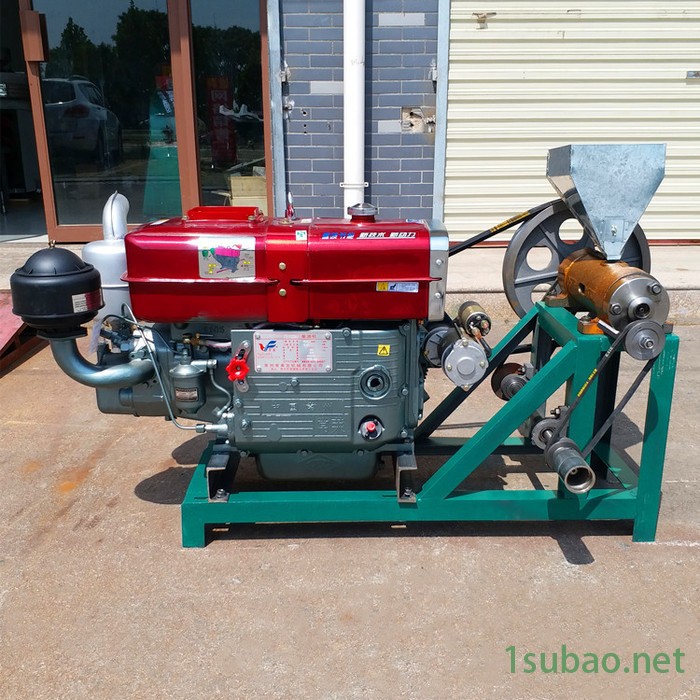 多花型杂粮食品膨化机 特色食品香酥膨化果机 双螺杆挤出机 玉米膨化机图5