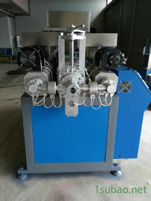 广东 电脑伺服切断机精度0.1制管片材挤出机硅胶管挤出机单双螺杆图2