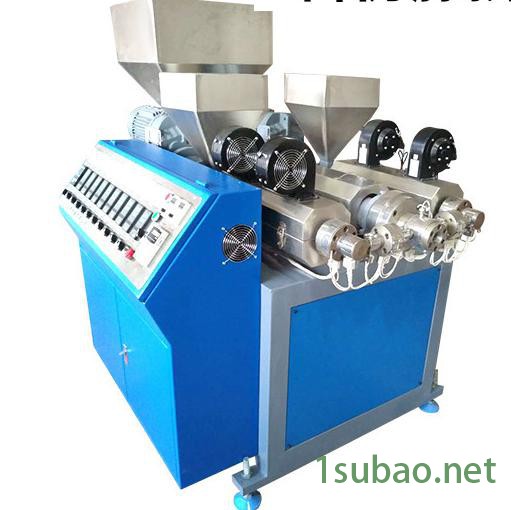 广东 电脑伺服切断机精度0.1制管片材挤出机硅胶管挤出机单双螺杆图6