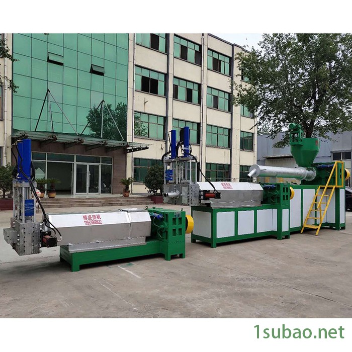 博盛 塑料挤出造粒机厂家再生塑料颗粒机出造粒机单螺杆挤出机图5