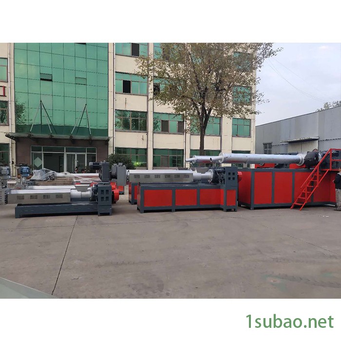 博盛 塑料挤出造粒机厂家再生塑料颗粒机出造粒机单螺杆挤出机图7