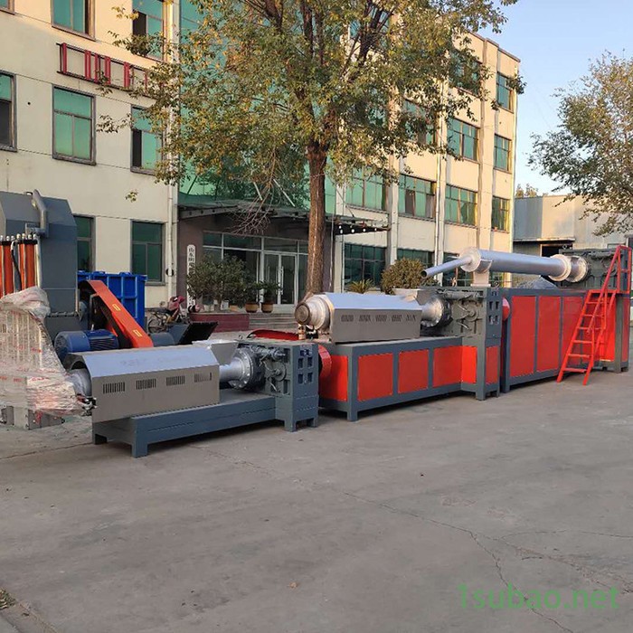 博盛 塑料挤出造粒机厂家再生塑料颗粒机出造粒机单螺杆挤出机图4