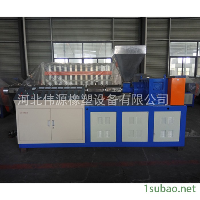伟源80型单螺杆PE片材管材塑料挤出机图5