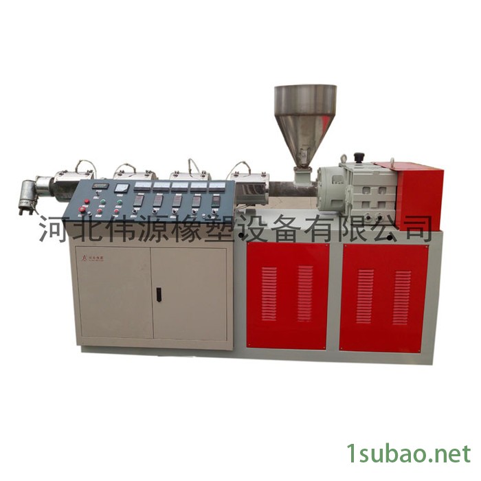 伟源80型单螺杆PE片材管材塑料挤出机图3