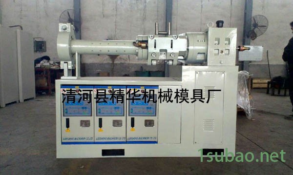 供应75型冷喂料橡胶挤出机，单螺杆密封条橡胶挤出机图3