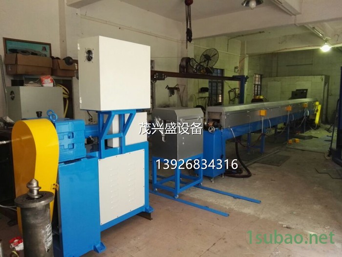 硅胶编织管挤出机生产线，单螺杆硅胶管挤出机图2