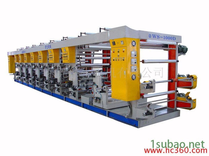 伟生电机 供应12色自动套色凹版印刷机图2