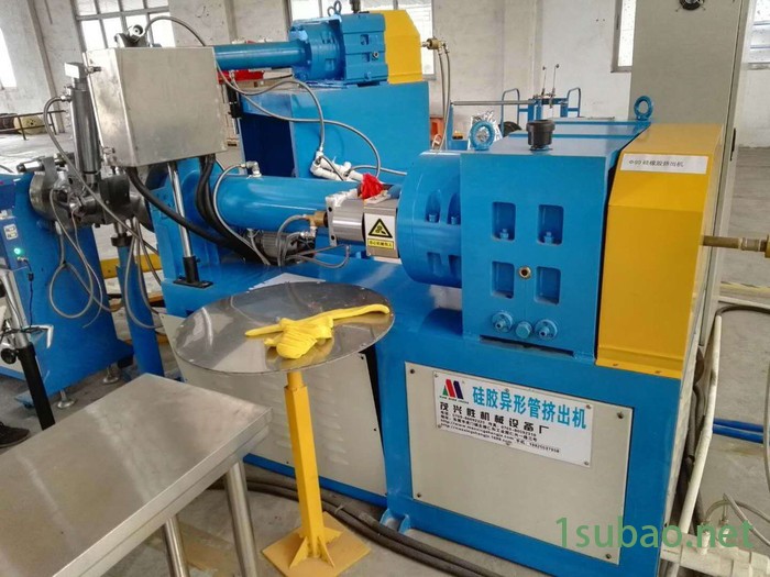 供应立式硅胶管挤出机 单螺杆硅胶管挤出机厂图5