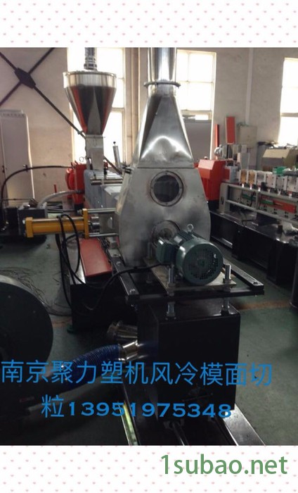 佛山安亿硫酸钡   造粒机  专用设备南京聚力塑机     高填充母料 造粒机   色母料造粒机   高扭矩双螺杆挤出机图2