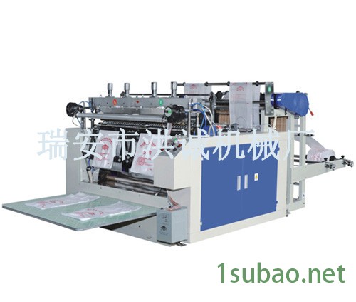 供应洪诚全自动高速马夹袋制袋机 背心袋制袋机 全自动制袋机图2