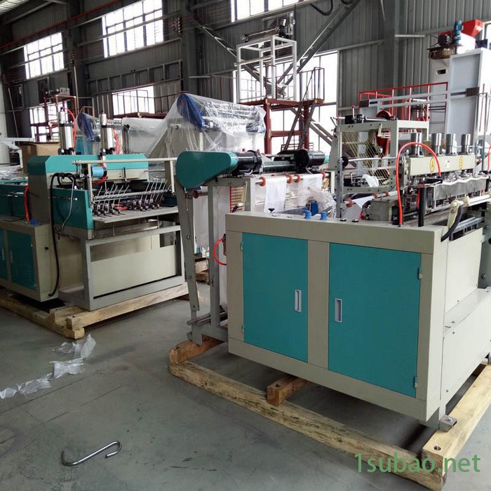 供应云邦DFHQ-450x2全自动热封热切制袋机 双道全自动背心袋制袋机 高速全自动方便袋制袋机图6